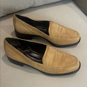 Rockport womens Light Brown Slip-On Loafers